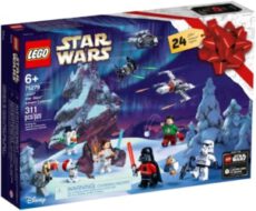 LEGO 75279 Star Wars Adventskalender 2020 Weihnachten Mini Bauset mit legendären Raumschiffen und Charakteren