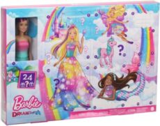 Dreamtopia Adventskalender mit Puppe und Zubehör, Puppen Spielzeug und Adventskalender Mädchen ab 3 Jahren