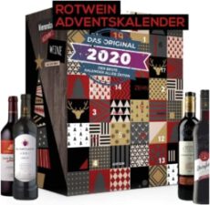 Wein Adventskalender mit Weinsorten aus aller Welt