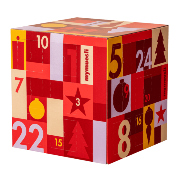 Müsli Adventskalender 2023 von Mymüsli